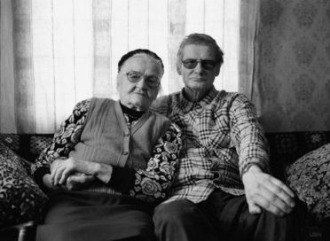 Vladas ir Elena. Iš fotografijų ciklo ,,Gyvenimas kartu''