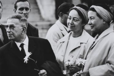 J. P. Sartre, Simone de Beauvoir ir Lenina Zonina